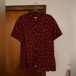 Old navy flamingo pattern MENS SZ XL